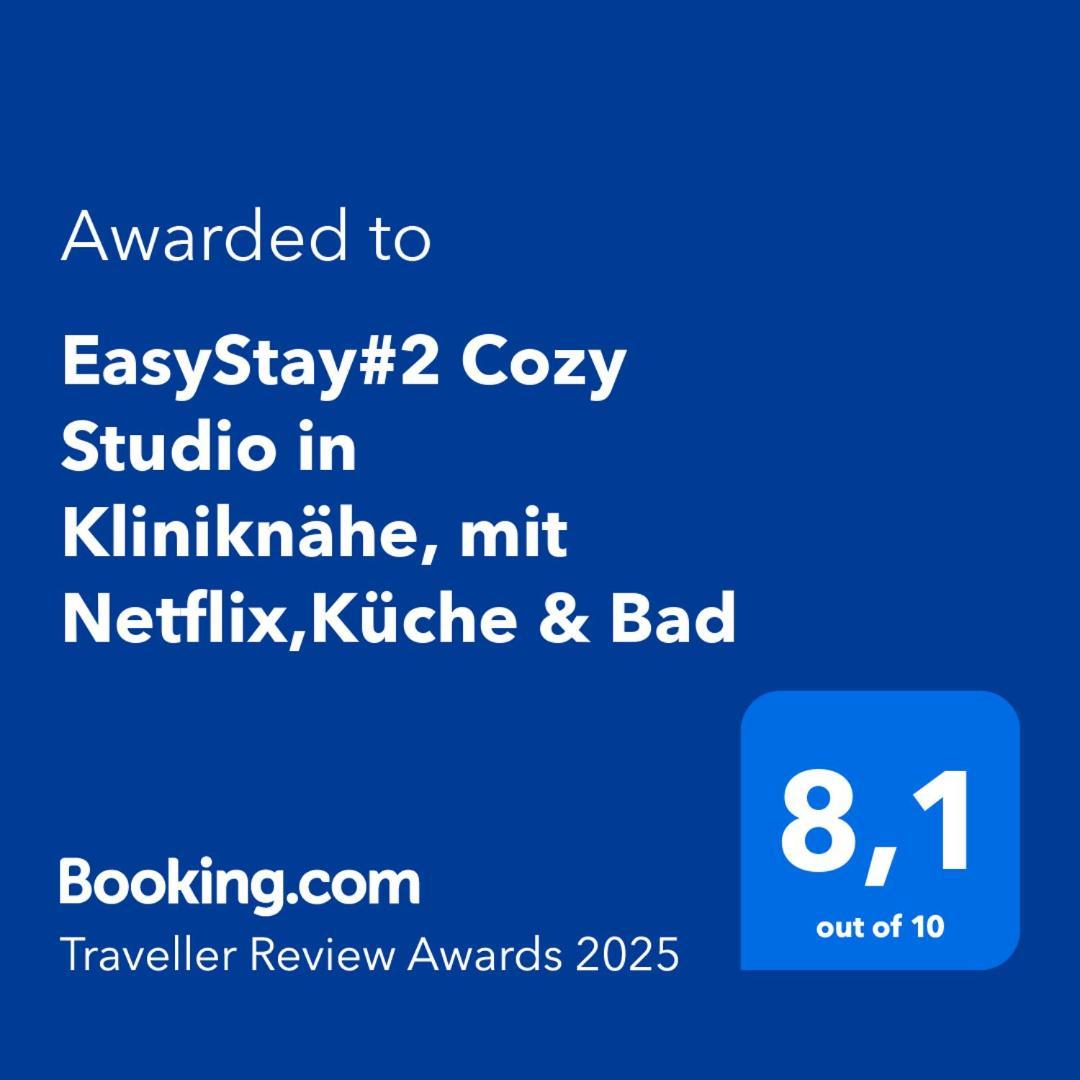 Easystay#2 Cozy Studio In Kliniknaehe, Mit Netflix,Kueche & Bad Bad Oeynhausen Dış mekan fotoğraf